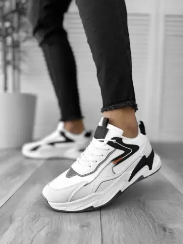 Adidasi barbati albi 726 N17-1