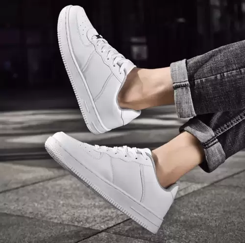 Adidasi barbati casual albi 12169 N10-2