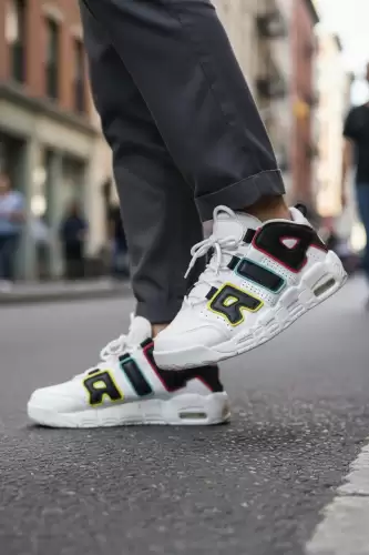 Adidasi barbati casual albi AIR30