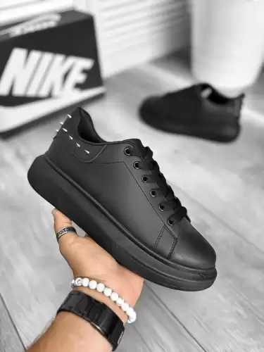 Adidasi barbati casual amq negri 6626 N17-3