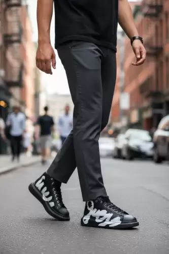 Adidasi barbati casual  negri 6620