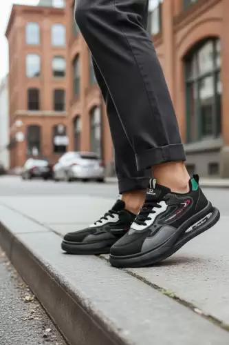 Adidasi barbati casual  negri A70 N8-1