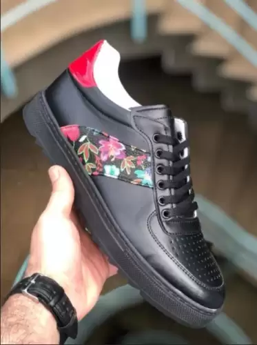 Adidasi barbati casual negri R173 T52-2