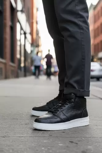 Adidasi barbati casual negri R926