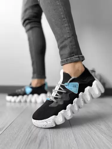 Adidasi barbati nergi din panza h25 T14-1