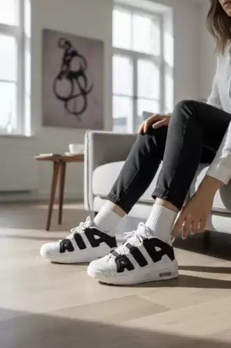 Adidasi dama albi casual inalti AIR60