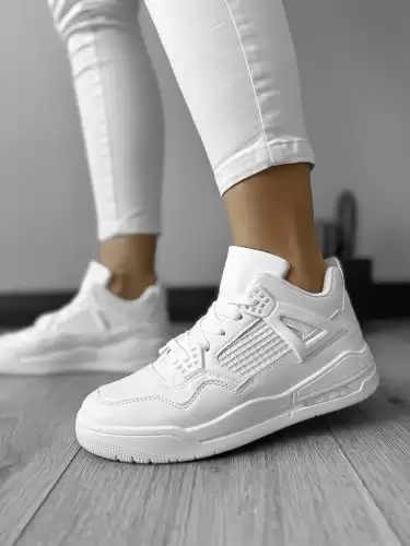 Adidasi dama casual albi 711 T3-1