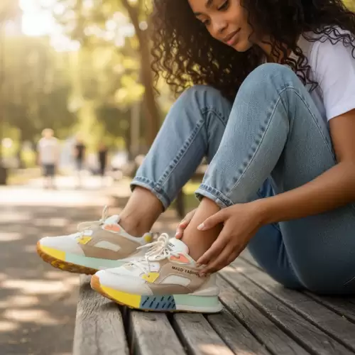 Adidasi dama casual bej CL2312 N7-4