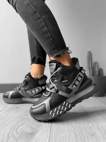 Adidasi dama inalti imblaniti negri B81 T14-1