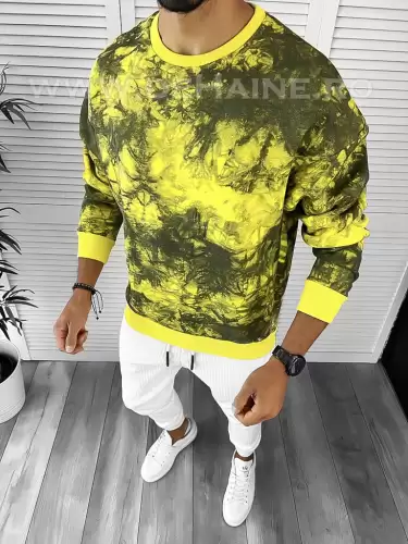 Bluza barbati oversize imprimeu K361 V11