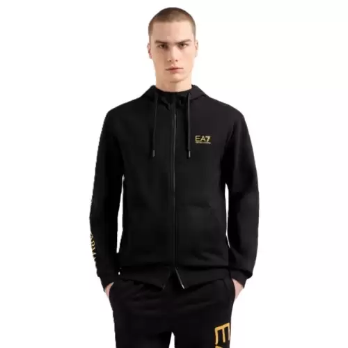 Bluza cu fermoar EA7 M HOODIE FZ EXTENDED LOGO CC