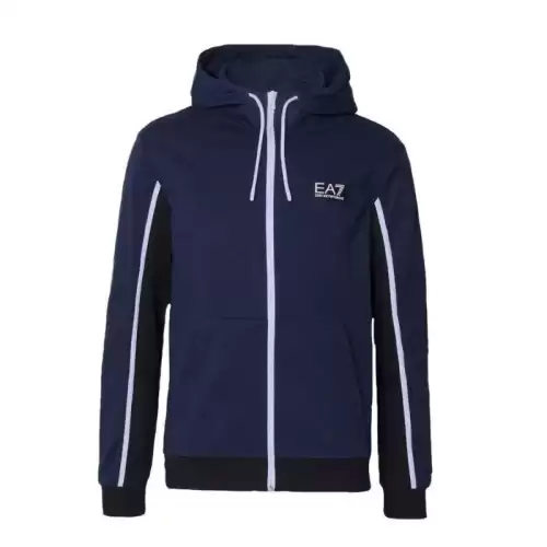 Bluza cu fermoar EA7 M hoodie FZ Light Coft