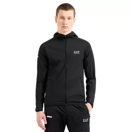 Bluza cu fermoar EA7 M HOODIE FZ PL ST
