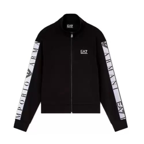 Bluza cu fermoar EA7 NATURAL VENTUS7 W T-TOP FZ