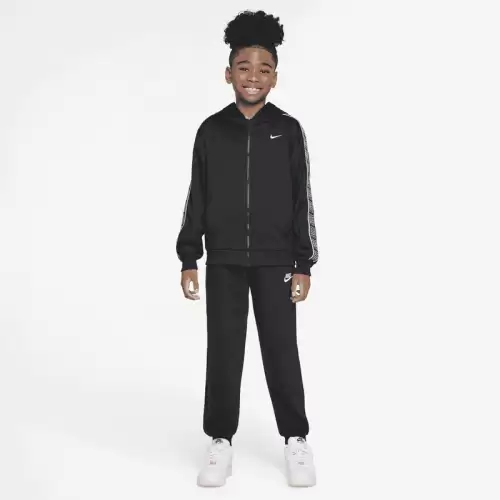 Bluza cu fermoar Nike K NSW DF CLUB+ POLY FZ HDY