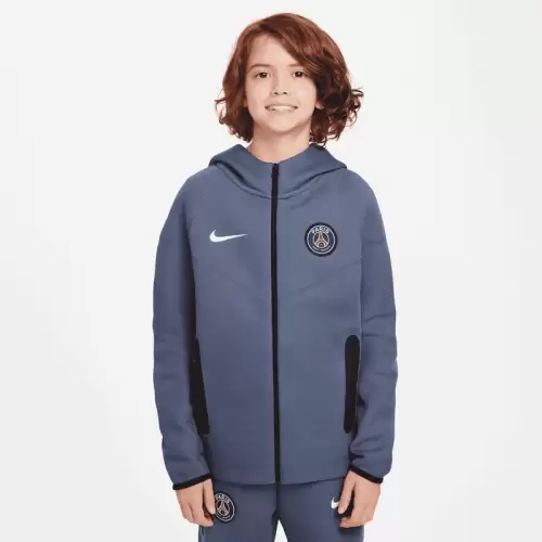 Bluza cu fermoar Nike PSG B NSW TECH FLC FZ