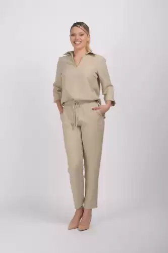 Bluza LaDonna bej jelera din vascoza