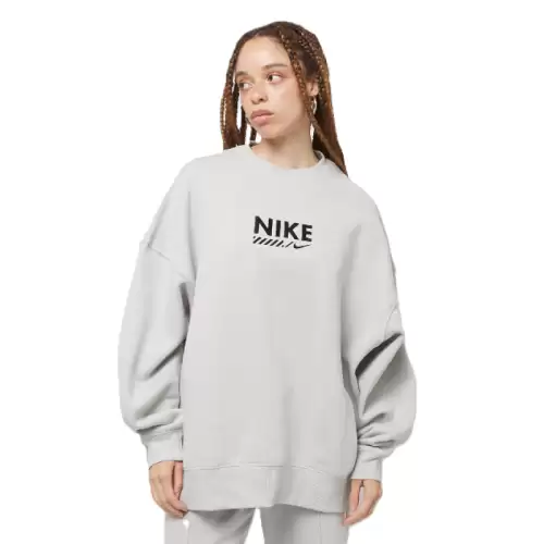 Bluza Nike W NSW FLC OS CREW GLS