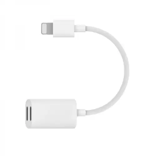 Cablu adaptor lightning dual port pentru casti si incarcare CU4