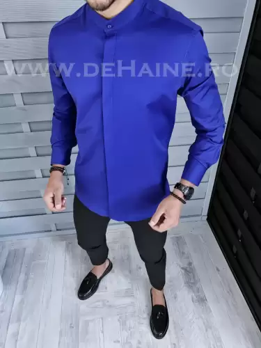 Camasa barbati bleumarin slim fit B1336 1-1.2 E 60-5
