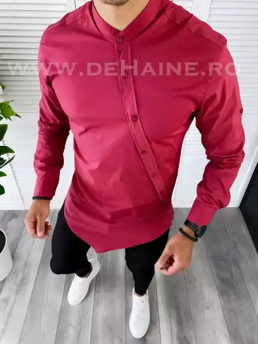 Camasa barbati grena asimetrica B5036 O4-1.1