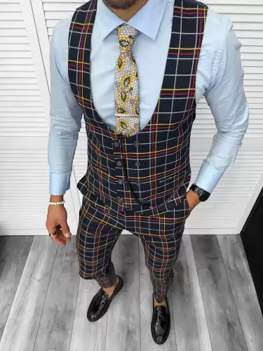 Compleu barbati Vesta + Pantaloni 12787 V5-3