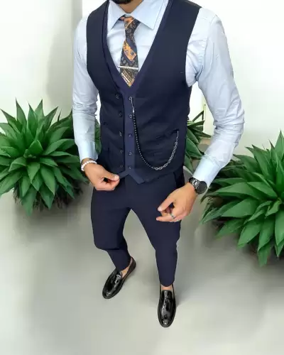 Compleu barbati  Vesta + Pantaloni 13238