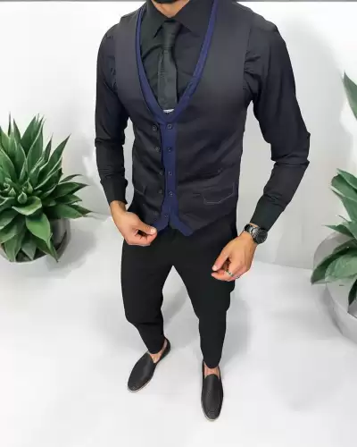 Compleu barbati  Vesta + Pantaloni 13249