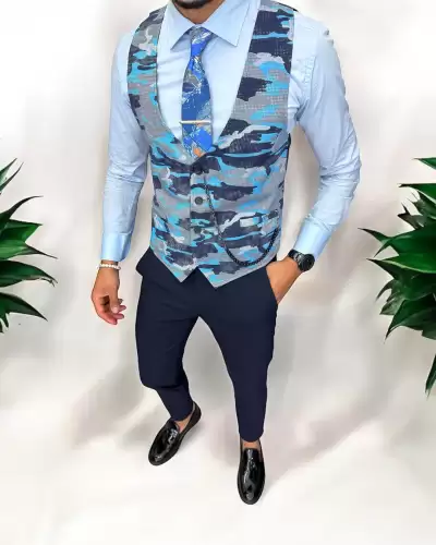 Compleu barbati  Vesta + Pantaloni 13252