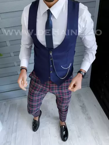 Compleu barbati  Vesta + Pantaloni B1823