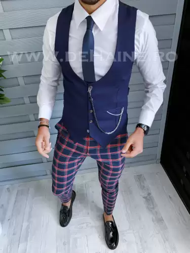 Compleu barbati  Vesta + Pantaloni B1829