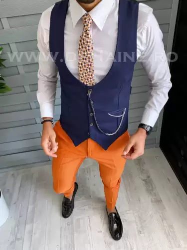 Compleu barbati  Vesta + Pantaloni B1838