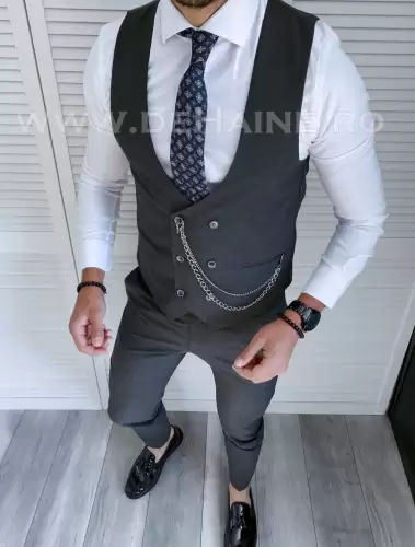 Compleu barbati  Vesta + Pantaloni B4007 I1-5.1