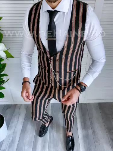 Compleu barbati  Vesta + Pantaloni B4061 129-2