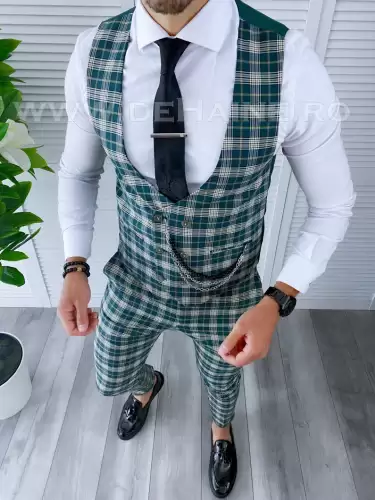Compleu barbati  Vesta + Pantaloni B4098 D2-5.3