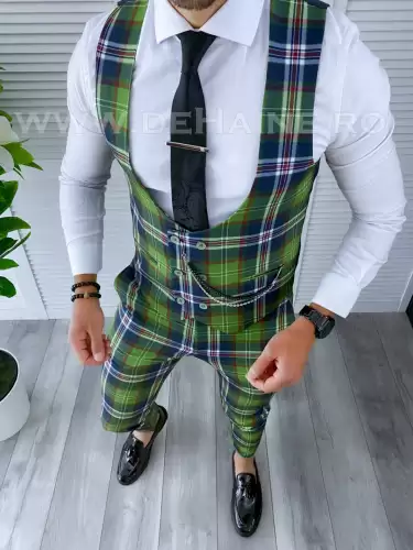 Compleu barbati  Vesta + Pantaloni B4100 5-2