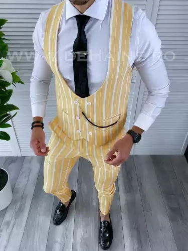 Compleu barbati  Vesta + Pantaloni B4110 O4-1.3