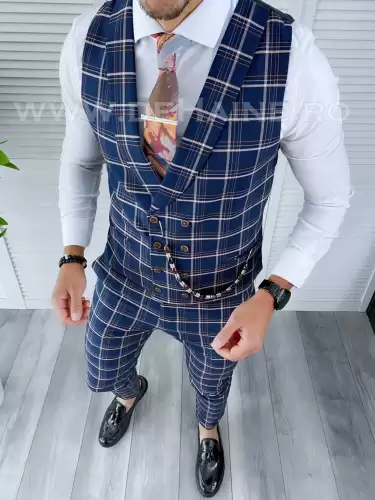Compleu barbati  Vesta + Pantaloni B4137  N7-4.2