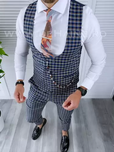 Compleu barbati  Vesta + Pantaloni B4177 V3-4
