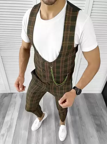 Compleu barbati  Vesta + Pantaloni B4205 84-1