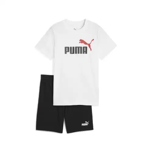 Compleu Puma ESS 2 COLOR No. 1 Logo Tee and Shorts Set