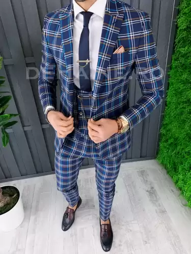 Costum barbati slim fit (SACOU+ VESTA) 7805 N7-4.1