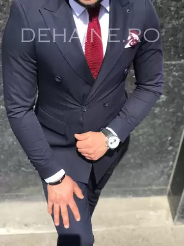 Costum barbati slim fit ZR A4674 P19-2.1