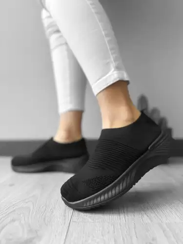 Espadrile dama casual negre 566 T4-1