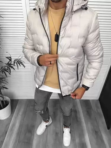 Geaca barbati bej 5226 T13