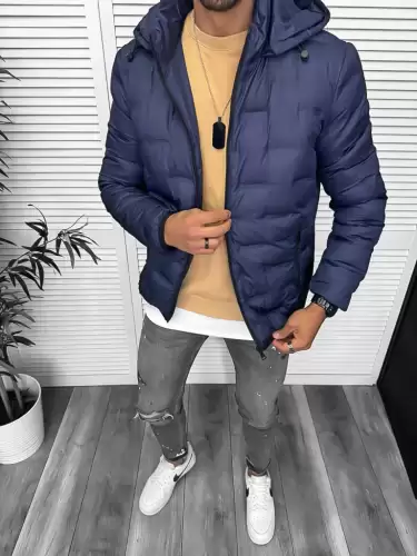 Geaca barbati  bleumarin 5226 T13