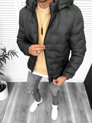 Geaca barbati  neagra 5226 T12