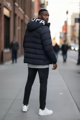 Geaca barbati neagra M69 T9-2