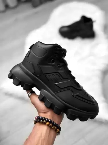 Ghete barbati negre H50 T53-4