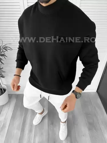 Hanorac barbati negru slim fit K226 31-1